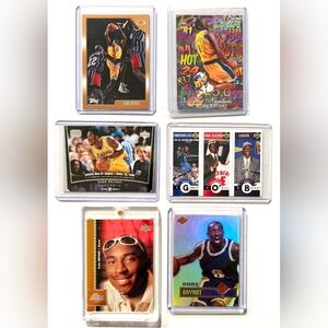 KOBE BRYANT | LA Lakers Basketball (6) Card Mixed Lot